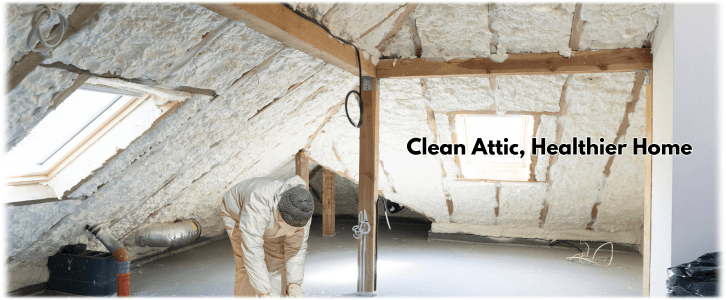 Attic Cleaning Woodlands TX
